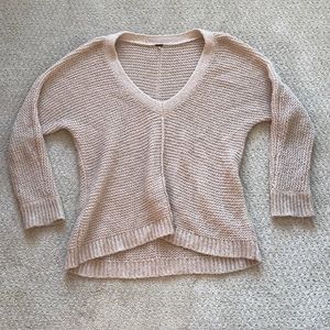 Free People Oversized V-Neck Sweater
